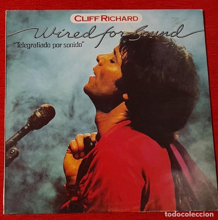 Discos de vinilo: CLIFF RICHARD - WIRED FOR SOUND - LP - Foto 1