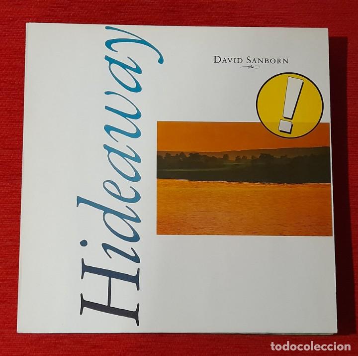 Discos de vinilo: DAVID SANBORN - HIDEAWAY - LP - Foto 1