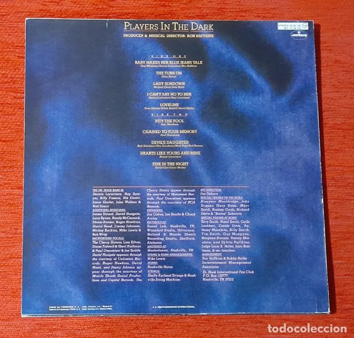 Discos de vinilo: DR. HOOK - PLAYERS IN THE DARK - LP - Foto 2