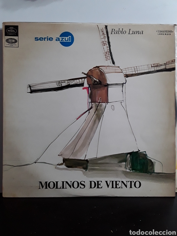 Discos de vinilo: Pablo Luna &lrm;&ndash; Molinos De Viento - Foto 1