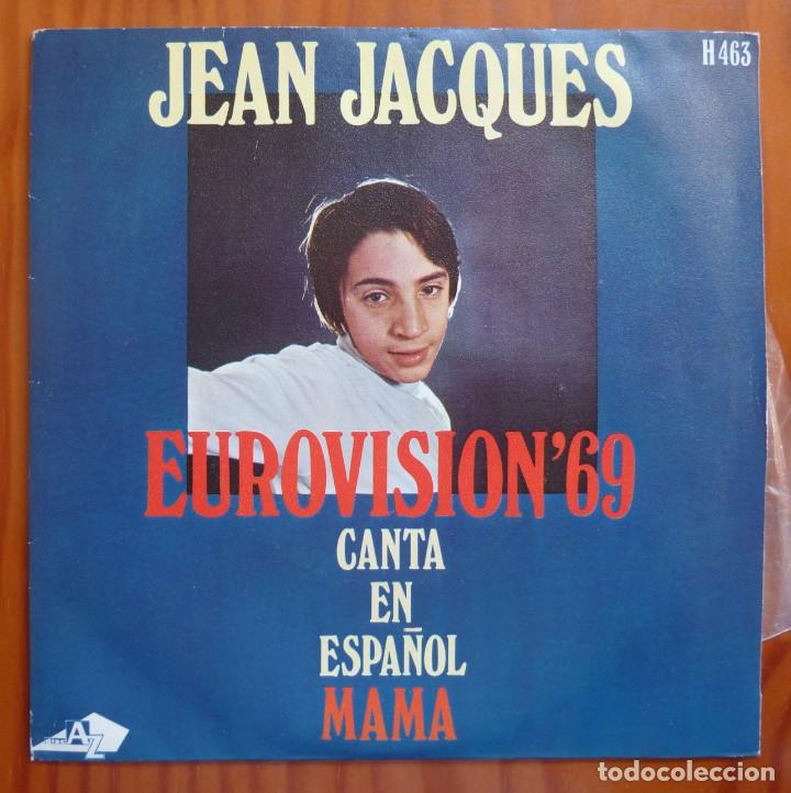 Discos de vinilo: JEAN JACQUES / EUROVISION 69 / MAMA / 1969 / SINGLE - Foto 1
