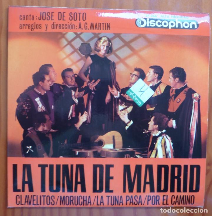 Discos de vinilo: TUNA DE MADRID / CLAVELITOS+3 / 1963 / EP - Foto 1