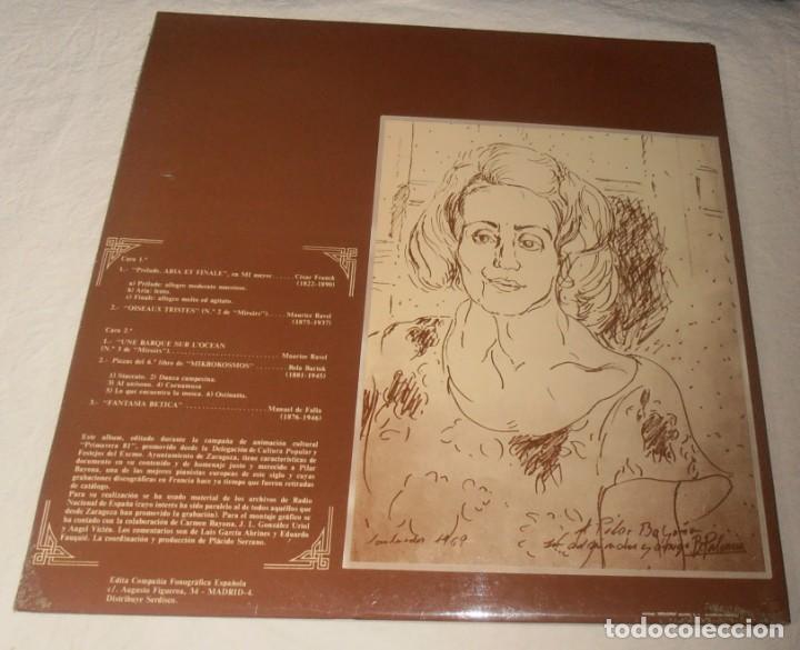 Discos de vinilo: PILAR BAYONA, LP - Foto 2