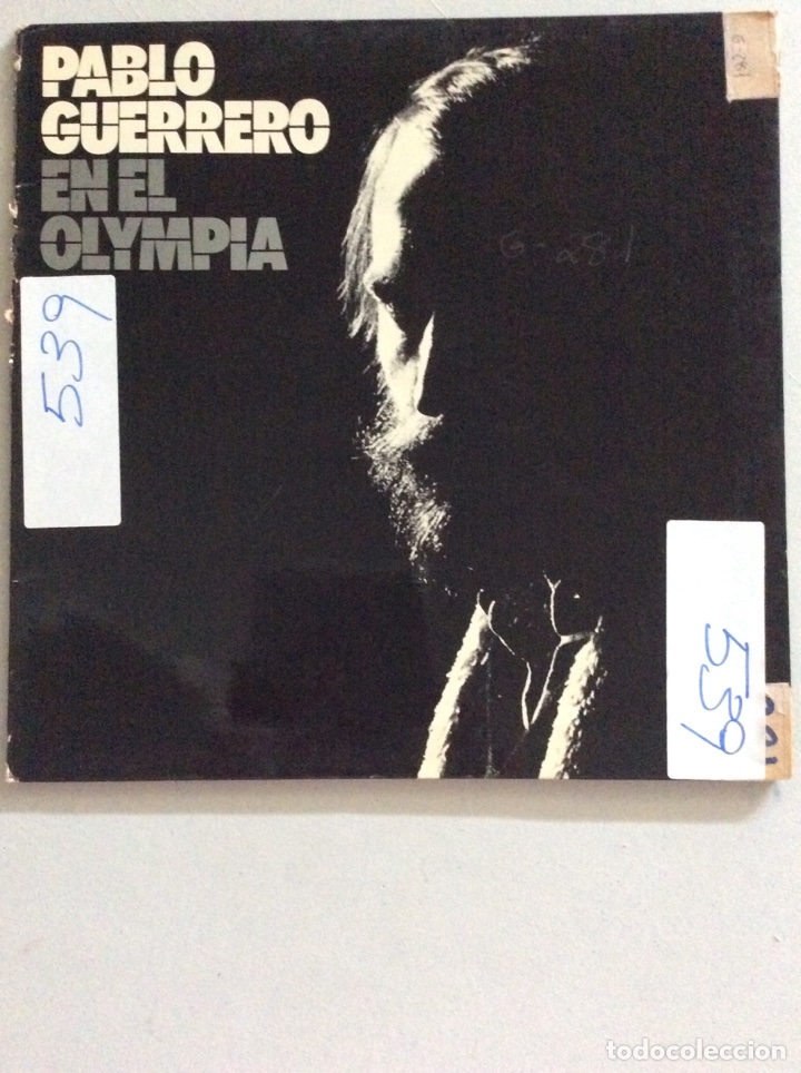 Discos de vinilo: Pablo Guerrero. En el Olympia. - Foto 1