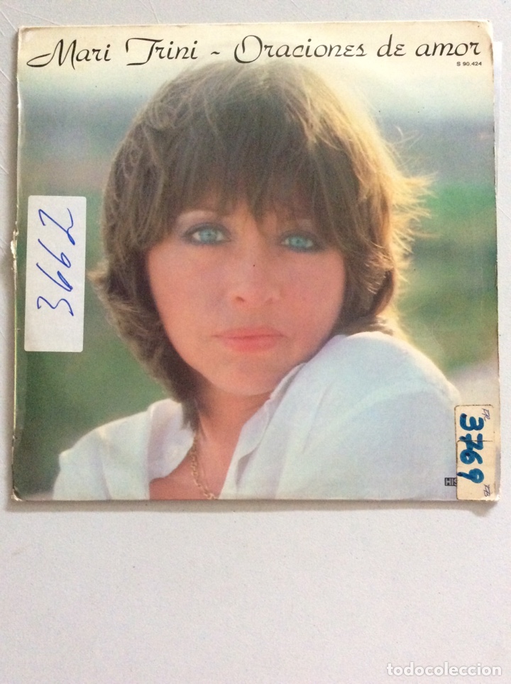 Discos de vinilo: Mari Trini. Oraciones de amor. - Foto 1