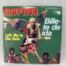 Discos de vinilo: SINGLE ERUPTION - ONE WAY TICKET - ESPAÑA - AÑO 1978