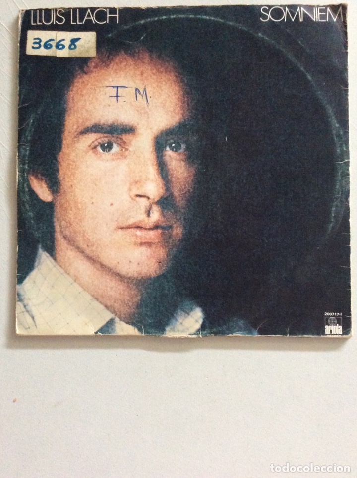Discos de vinilo: Lluis Llach. Somniem. - Foto 2