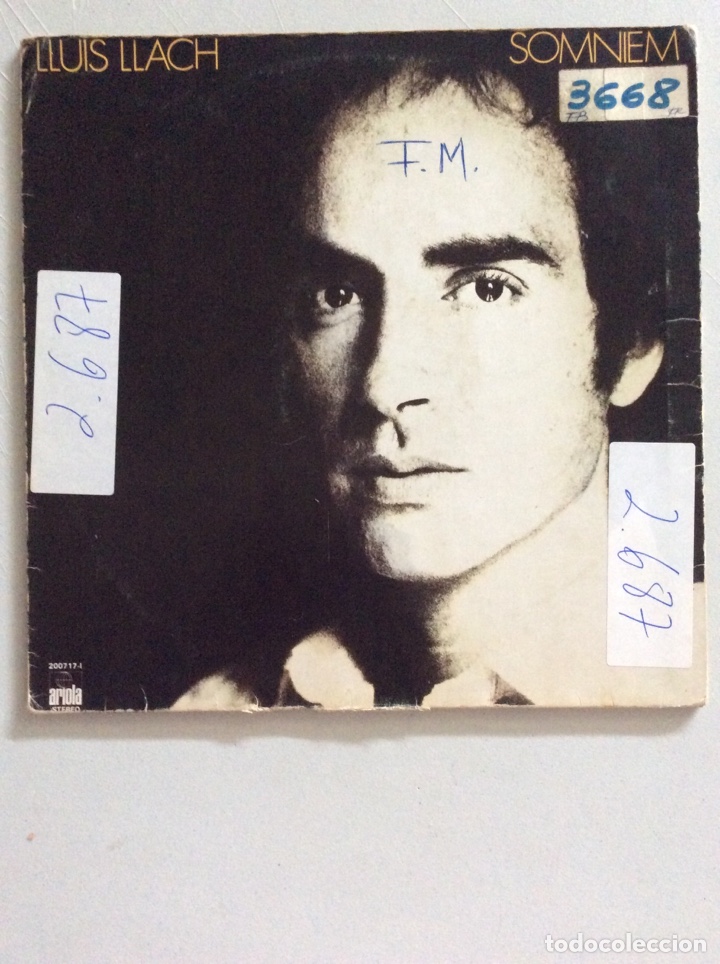 Discos de vinilo: Lluis Llach. Somniem. - Foto 1