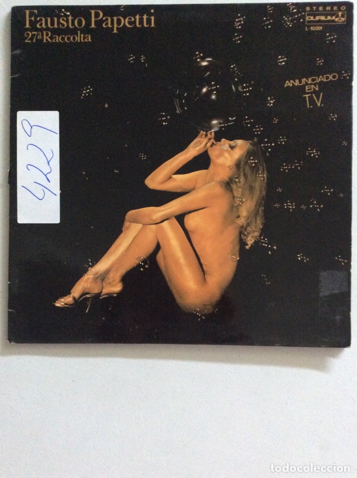 Discos de vinilo: Fausto Papetti. 27&ordf; Raccolta. - Foto 1