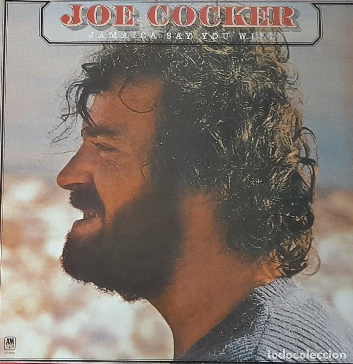 Discos de vinilo: JOE COCKER - JAMAICA SAY YOU WILL - LP - Foto 1