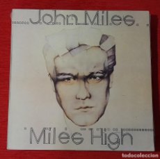 Discos de vinilo: JOHN MILES - MILES HIGH - LP