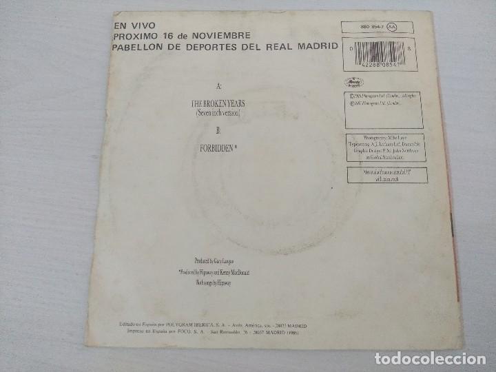 Discos de vinilo: HIPSWAY/THE BROKEN YEARS/SINGLE. - Foto 3