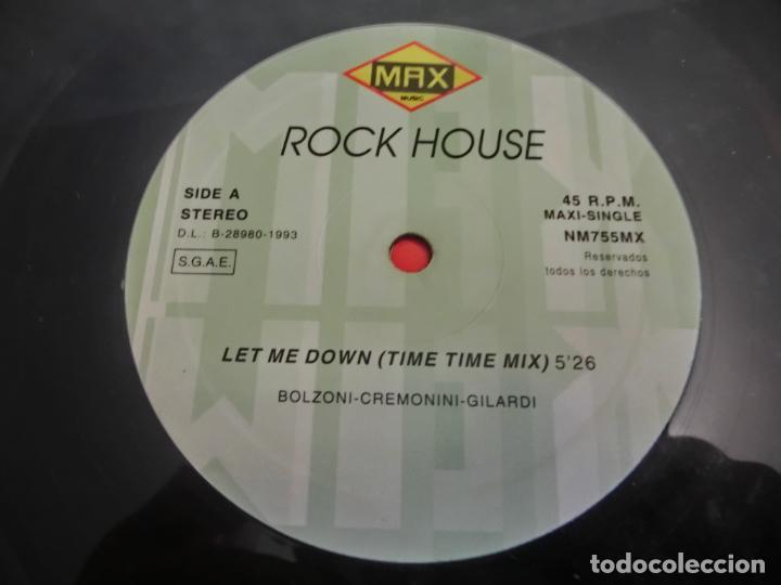 Discos de vinilo: ROCK HOUSE - LET ME DOWN - Foto 3