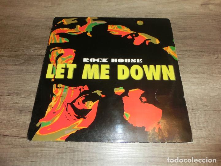 Discos de vinilo: ROCK HOUSE - LET ME DOWN - Foto 1