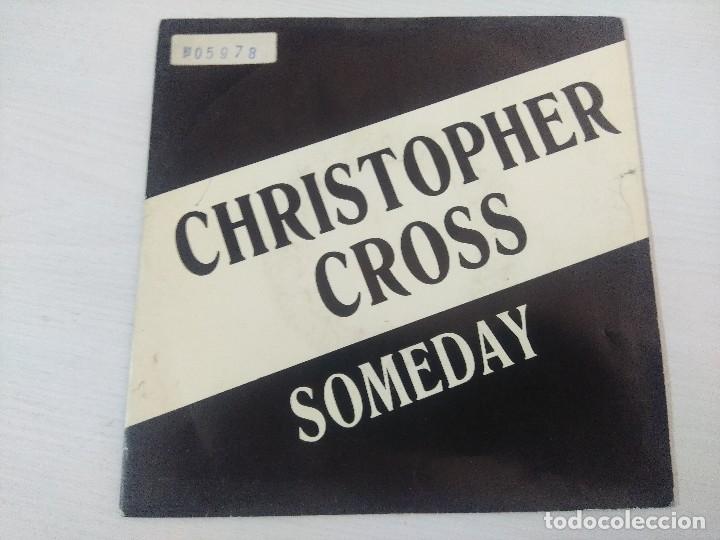 Discos de vinilo: CHRISTOPHER CROSS/SOMEDAY/SINGLE PROMOCIONAL. - Foto 1