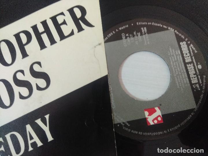 Discos de vinilo: CHRISTOPHER CROSS/SOMEDAY/SINGLE PROMOCIONAL. - Foto 2