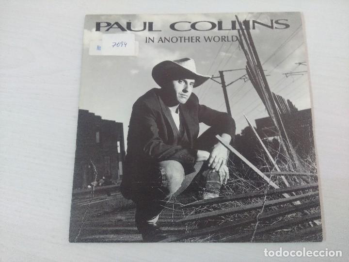 Discos de vinilo: PAUL COLLINS/IN ANOTHER WORLD/SINGLE. - Foto 1