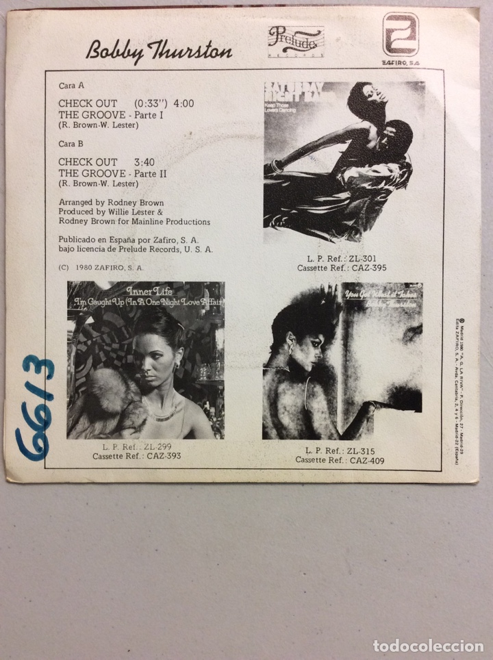 Discos de vinilo: Bobby Thurston. Check out the groove. - Foto 2