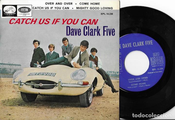 Discos de vinilo: THE DAVE CLARK FIVE EP OVER OVER ESPA&Ntilde;A 1966 EX - Foto 1