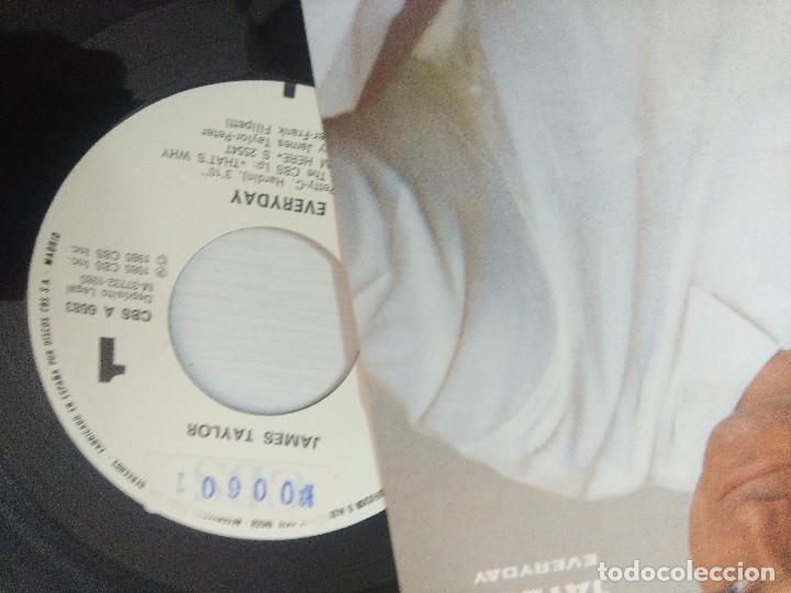 Discos de vinilo: JAMES TAYLOR/EVERYDAY/SINGLE PROMOCIONAL. - Foto 2