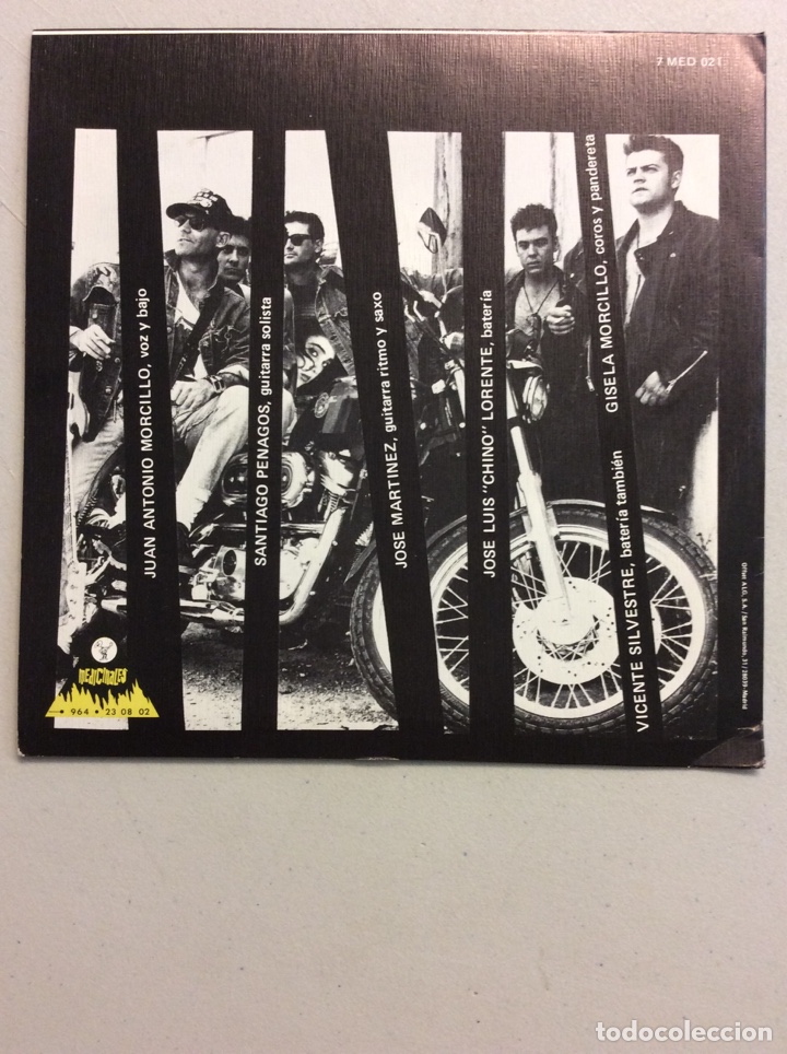 Discos de vinilo: Morcillo y los Rangers. Harley-Boys. - Foto 2
