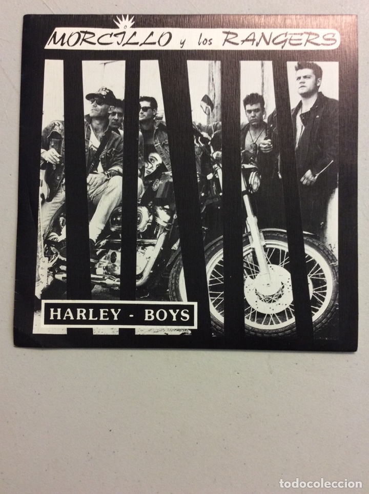 Discos de vinilo: Morcillo y los Rangers. Harley-Boys. - Foto 1
