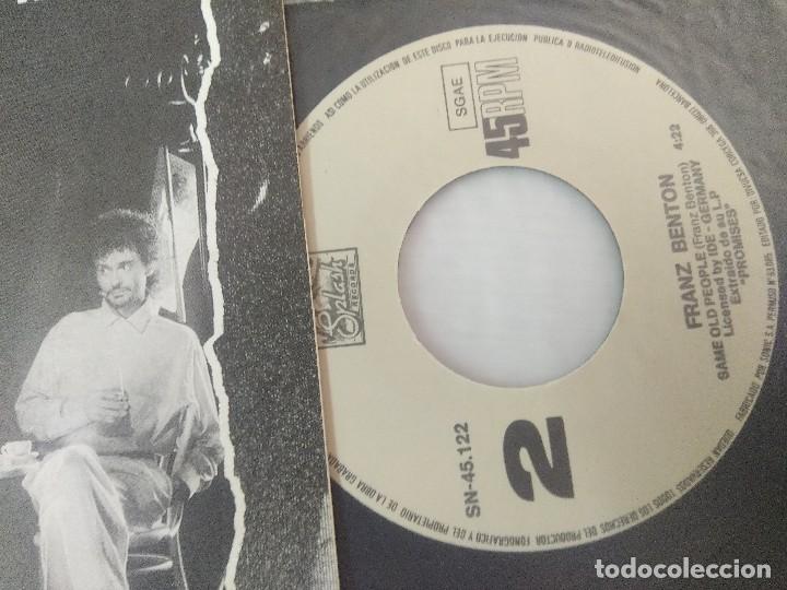 Discos de vinilo: FRANZ BENTON/PROMISES/SINGLE. - Foto 2