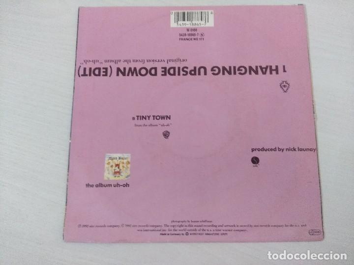 Discos de vinilo: DAVID BYRNE/HANGING UPSIDE DOWN/SINGLE. - Foto 3