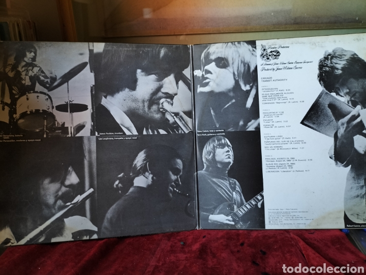 Discos de vinilo: CHICAGO TRANSIT AUTHORITY 1978 1 y 2 Lps - Foto 3