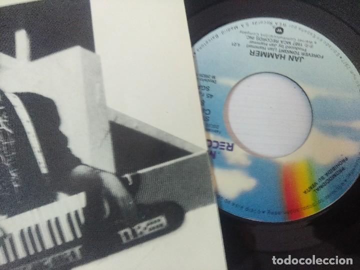 Discos de vinilo: JAN HAMMER/FOREVER TONIGHT/SINGLE PROMOCIONAL. - Foto 2