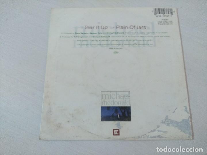 Discos de vinilo: MICHAEL McDONALD/TEAR IT UP/SINGLE. - Foto 3