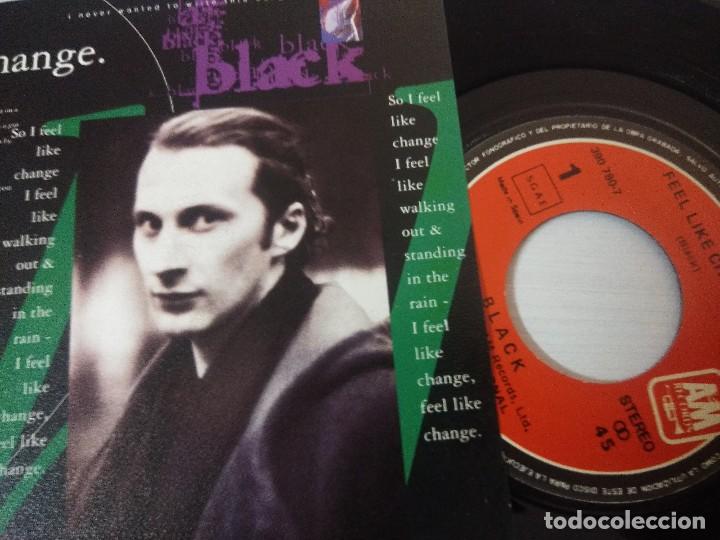 Discos de vinilo: BLACK/FEEL LIKE CHANGE/SINGLE PROMOCIONAL. - Foto 2