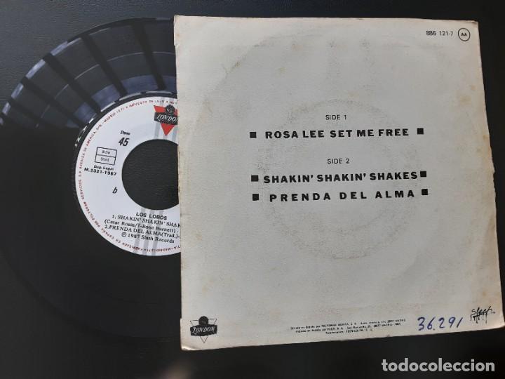 Discos de vinilo: LOS LOBOS, Rosa Lee set me free + 2 - Foto 2