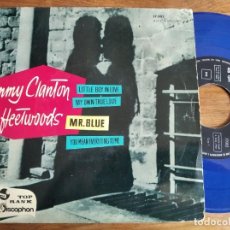 Discos de vinilo: JIMMY CLANTON - THE FLEETWOODS *** RARO EP ESPAÑOL VINILO AZUL 1960 BUEN ESTADO!. Lote 339941093