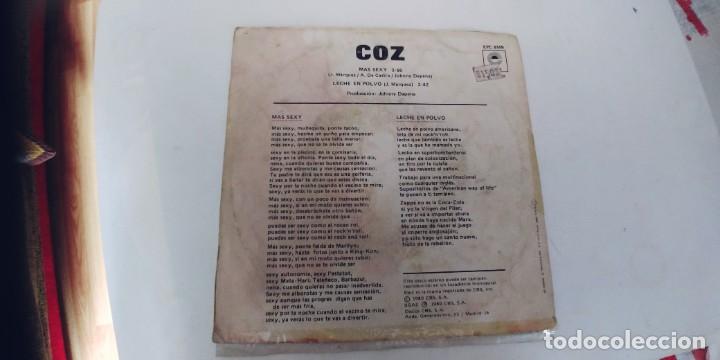 Discos de vinilo: COZ-SINGLE MAS SEXY - Foto 2