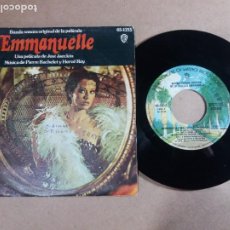 Discos de vinilo: EMMANUEL / BANDA SONORA ORIGINAL / SINGLE 7 PULGADAS
