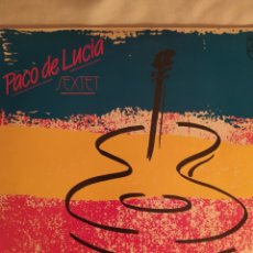 Discos de vinilo: PACO DE LUCÍA- SEXTEX- LIVE ONE SUMMER NIGHT - PHILIPS 1984.