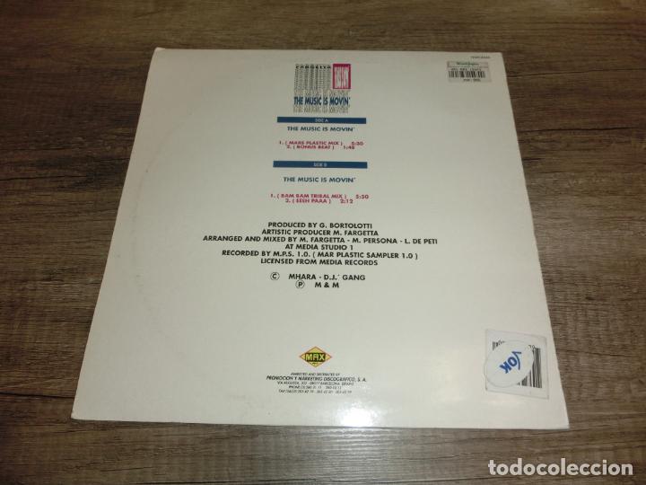 Discos de vinilo: FARGETTA - THE MUSIC IS MOVIN - Foto 2