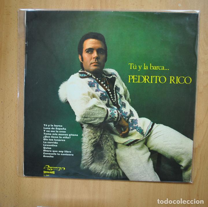 Discos de vinilo: PEDRITO RICO - TU Y LA BARCA - LP - Foto 1