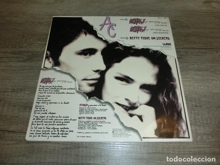 Discos de vinilo: ALEX & CRISTINA - CHAS Y APAREZCO A TU LADO - Foto 2