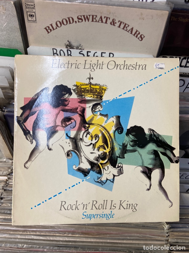 Discos de vinilo: Electric Light Orchestra Rock and Roll is king - Foto 1