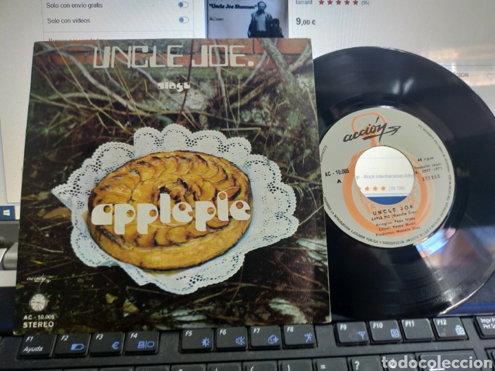 Discos de vinilo: Uncle Joe Single apple pie 1972 - Foto 1