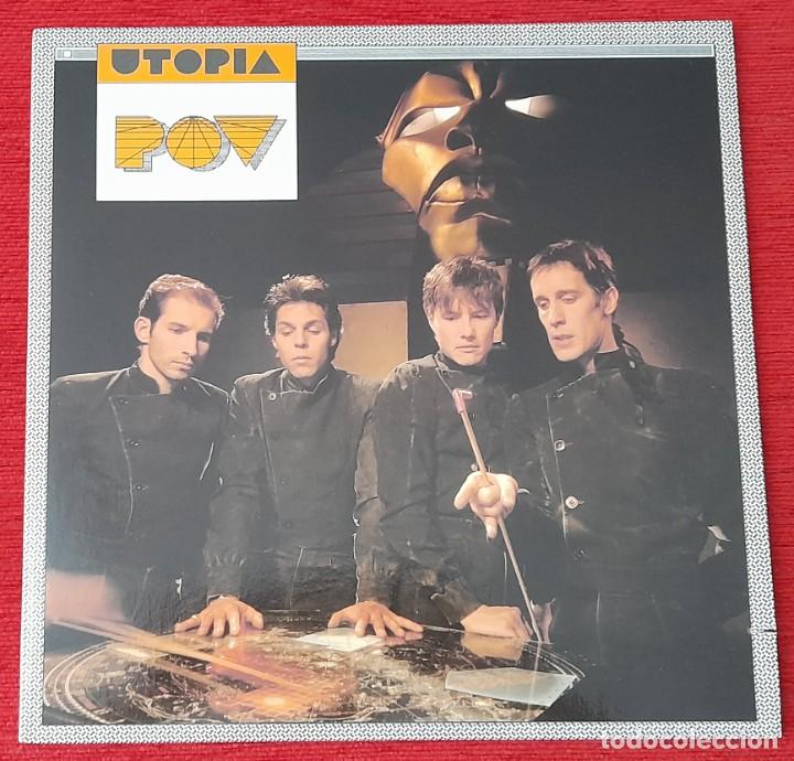 Discos de vinilo: UTOPIA - POV - LP UTOPIA - Foto 1