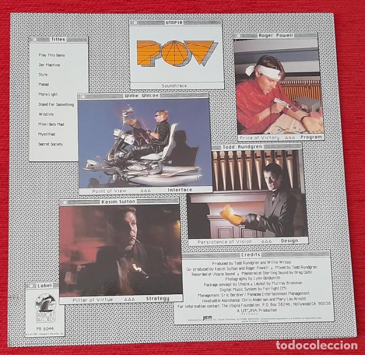 Discos de vinilo: UTOPIA - POV - LP UTOPIA - Foto 2