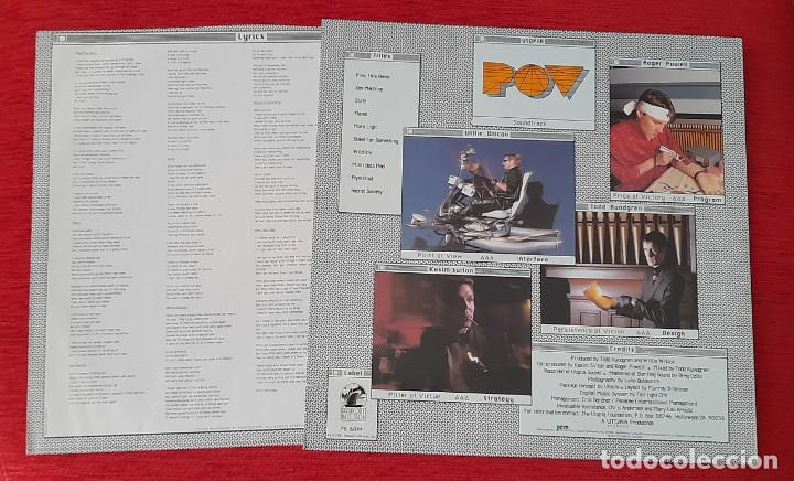Discos de vinilo: UTOPIA - POV - LP UTOPIA - Foto 3