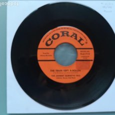 Discos de vinilo: SINGLE REPRESS JOHNNY BURNETTE US CORAL RECORDS AÑO ? EDDIE COCHRAN ELVIS GENE VINCENT BEATLES. Lote 340065993