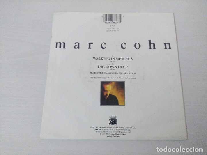 Discos de vinilo: MARC COHN/WALKING IN MEMPHIS/SINGLE. - Foto 3