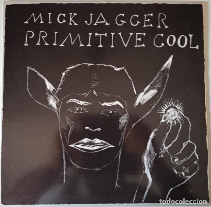 Discos de vinilo: Mick Jagger....Primitive Cool. (CBS 1987) Spain. Pop Rock. - Foto 1