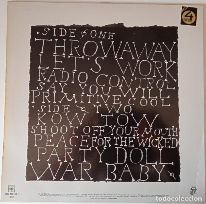 Discos de vinilo: Mick Jagger....Primitive Cool. (CBS 1987) Spain. Pop Rock. - Foto 2