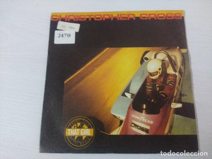 Discos de vinilo: CHISTOPHER CROSS/THAT GIRL/SINGLE. - Foto 1